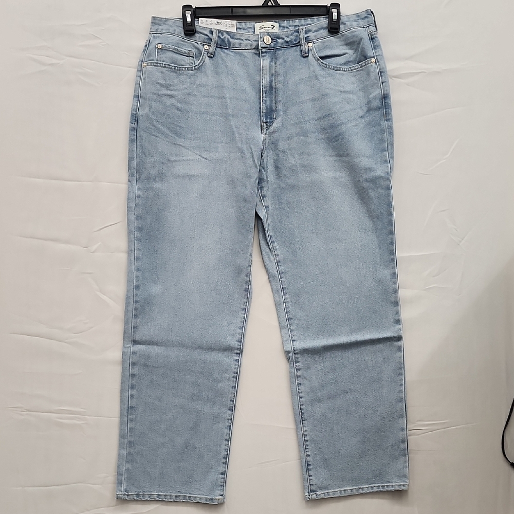 Seven7 Men's‎ Light Blue Straight Jeans